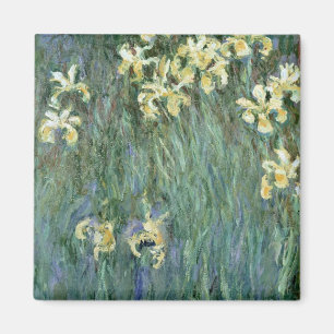 Aimant Claude Monet   The Yellow Irises