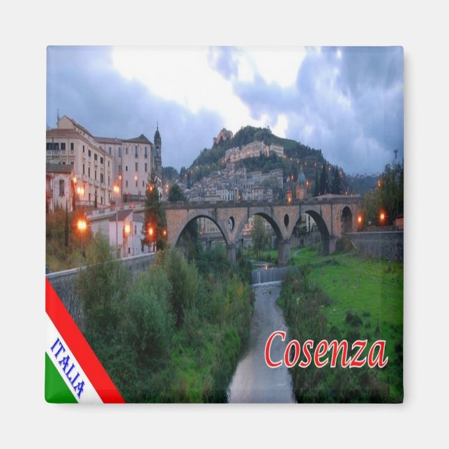 Aimant CLB027 COSENZA, Calabre, Italie, Frigo (Devant)