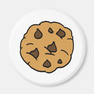 Aimant Clipart de dessin animé GÉANT Biscuit au chocolat 