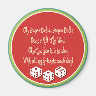Aimant cloches de bunco, cloches de bunco