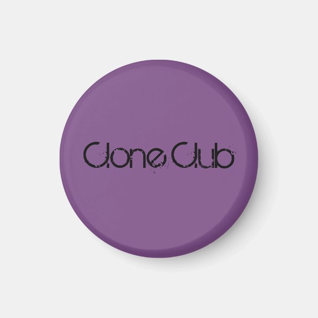 Aimant Clone Club de l'émission télévisée Orphan Black (Devant)