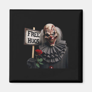 Aimant Clown d'horreur Gratuit Hugs Valentine Halloween H
