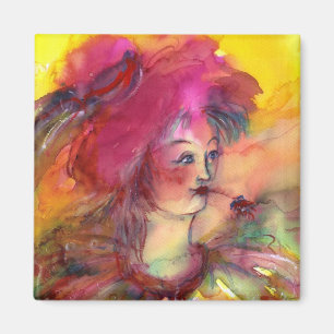 AIMANT CLOWN ROSE