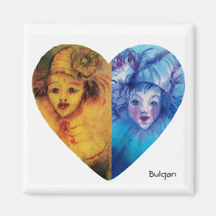 Aimant CLOWNS COLLECTION / Venetian Masquearde Ball