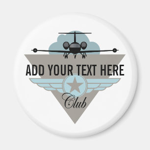 Aimant Club d'aile d'avion