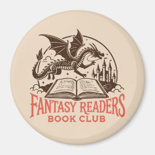 Aimant club de lecture de fantasy