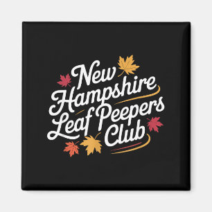 Aimant Club drôle des ramasseurs de feuilles du New Hamps