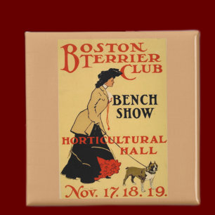 Aimant Club Terrier de Boston