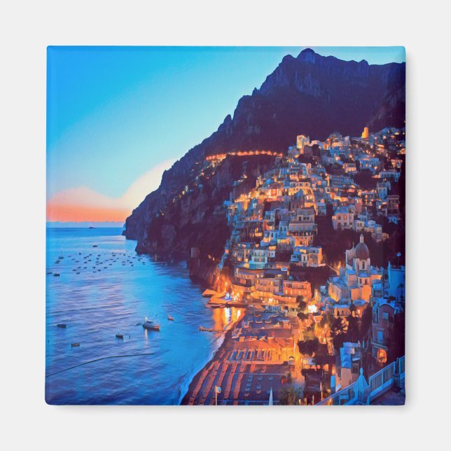 Aimant CMP007 POSITANO - CÔTE AMALFI - Italie - Réfrigéra (Devant)