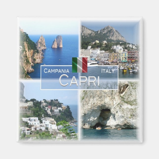 Aimant CMP020 CAPRI, Campanie, Italie, Frigo (Devant)