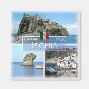Aimant CMP023 ISCHIA, Campanie, Italie, Réfrigérateur