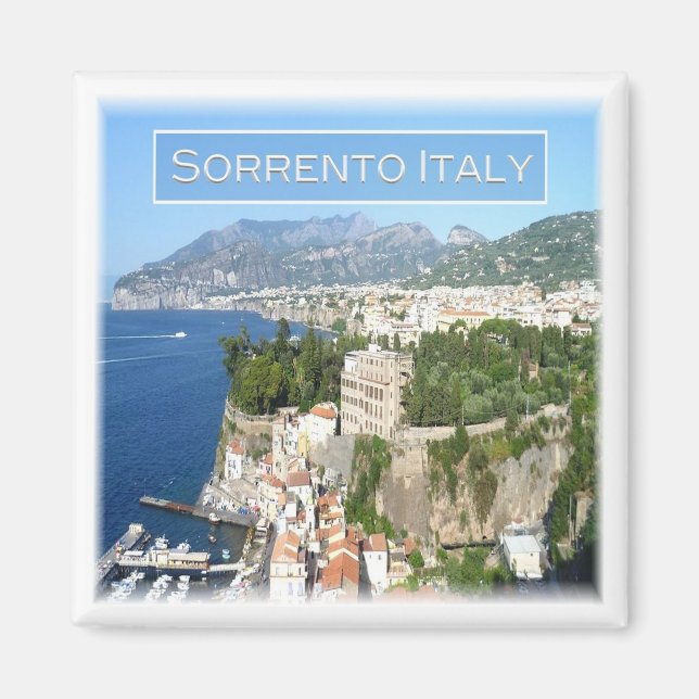 Aimant CMP031 SORRENTO, CÔTE AMALFI, Italie, Réfrigérateu (Devant)