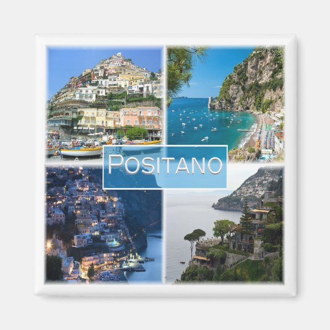 Aimant CMP033 POSITANO - CÔTE AMALFI - Italie - Réfrigéra (Devant)