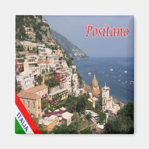Aimant CMP039 POSITANO, CÔTE AMALFI, Italie, Réfrigérateu