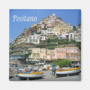 Aimant CMP041 POSITANO, CÔTE AMALFI, Italie, Réfrigérateu