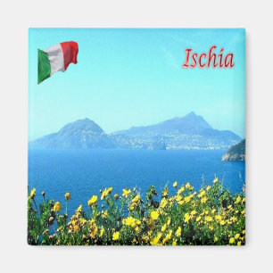 Aimant CMP064 ISCHIA, Campanie, Italie, Réfrigérateur