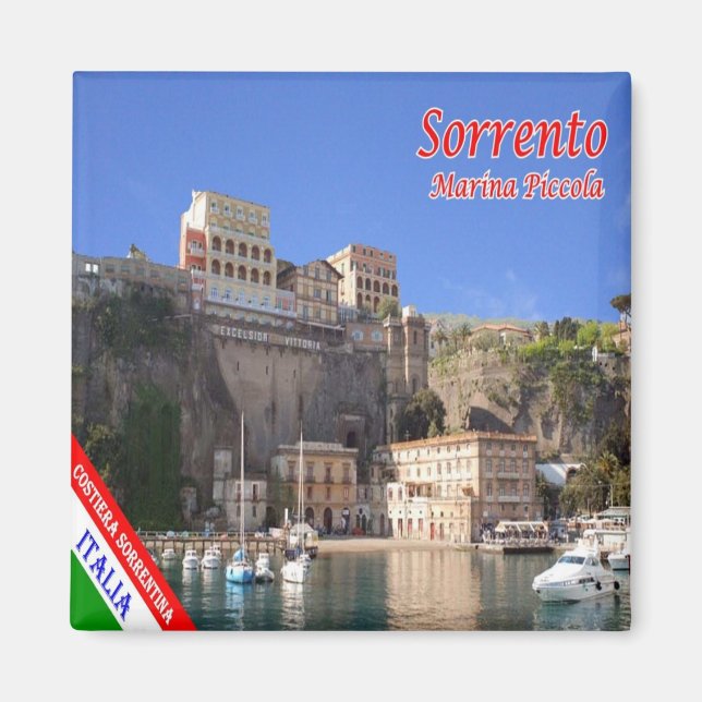 Aimant CMP120 SORRENTO - MARINA PICCOLA - Italie - Frigo (Devant)