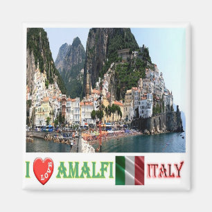 Aimant CMP136 AMALFI I Love, Italie, Fridge