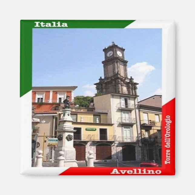 Aimant CMP144 AVELLINO, Italie, réfrigérateur (Devant)
