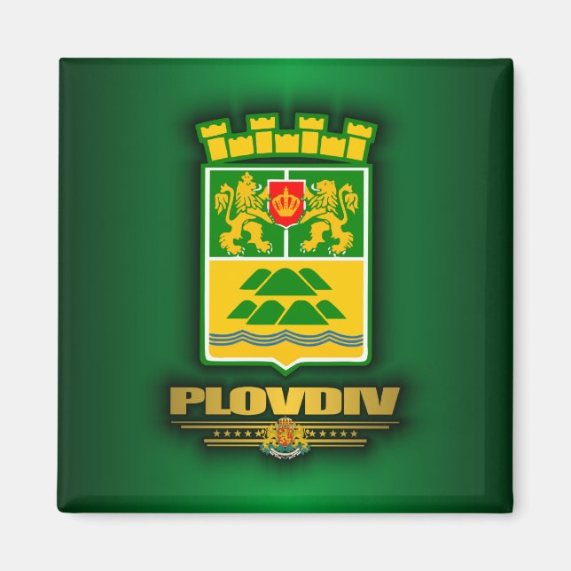 Aimant COA de Plovdiv (Devant)