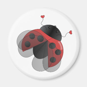 Aimant Coccinelle avec des ailes d'Opern