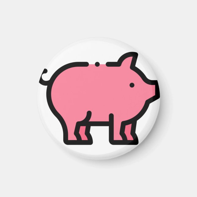 Aimant Cochon (Devant)