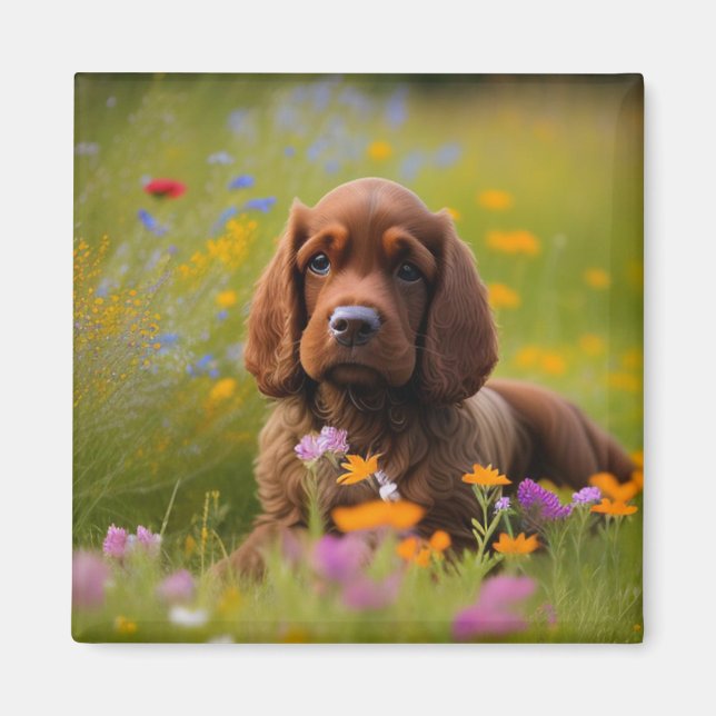 Aimant Cocker Spaniel (Devant)