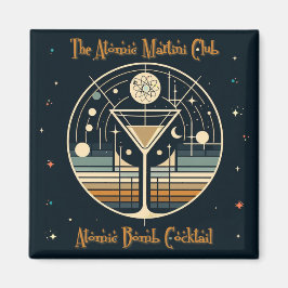 Aimant Cocktail bombe atomique du Martini Club