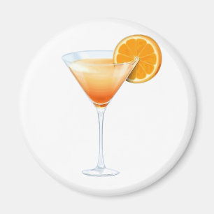Aimant Cocktail de lever de soleil de tequila