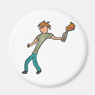 Aimant Cocktail Molotov