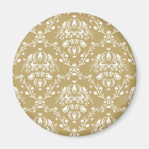 Aimant Cocoa and Cream Damask