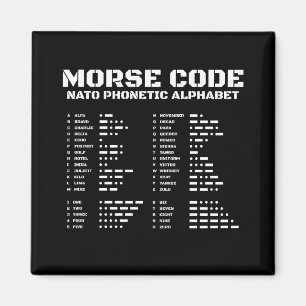 Aimant Code Morse & Conception Éducative OTAN