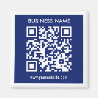 Code QR modifiable (généré instantanément) | bleu
