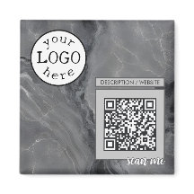 Code QR pour les affaires / Événement Elégant Gris