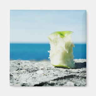 Aimant Coeur Apple dans la saleté