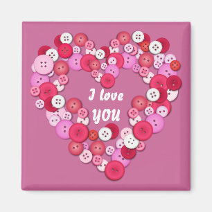 Aimant Coeur de Buttonised