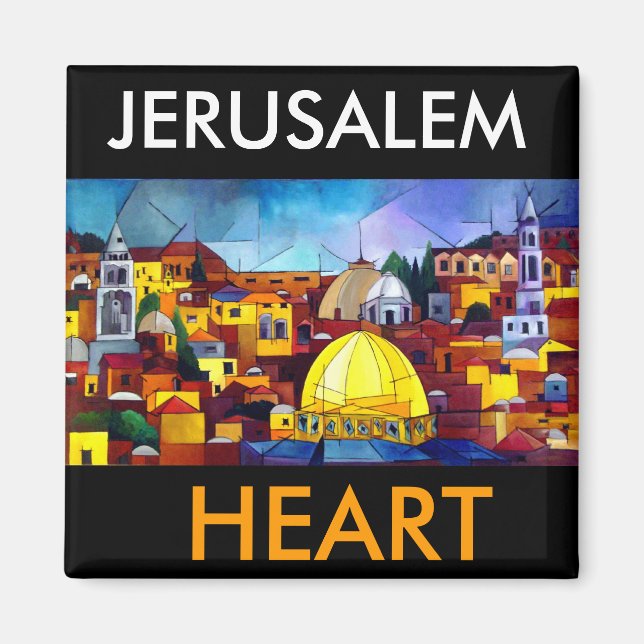 AIMANT COEUR DE JERUSALEM (Devant)