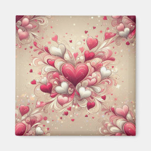 Aimant coeur de la Saint-Valentin