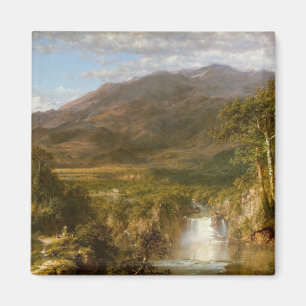 Aimant Coeur des Andes (Paysage sud-américain)