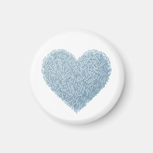 Aimant Coeur doux Saupoudrer bébé