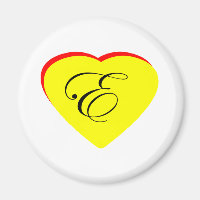 Coeur Jaune Rouge E Faire-part de mariage Le MUSÉE