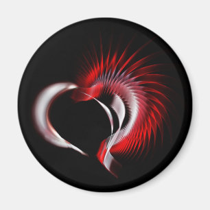 Aimant Coeur métallique