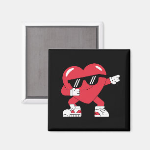 Aimant Cœur qui fait dabber Cadeaux drôles Saint-Valentin