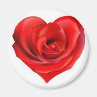 Aimant Coeur rose de l'amour
