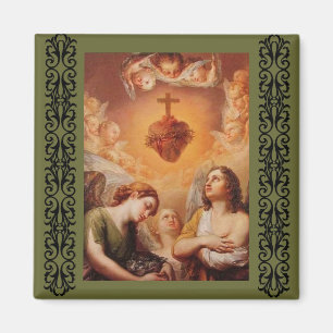 Aimant Coeur sacré