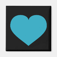 Coeur turquoise