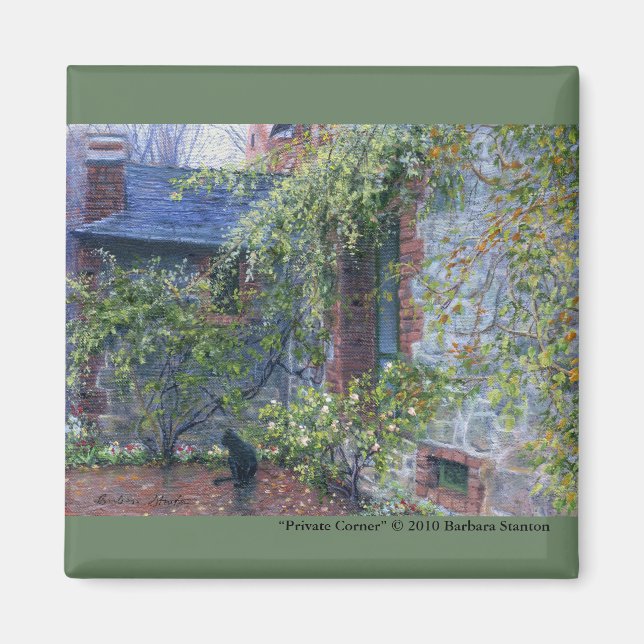 Aimant "Coin privé" (Devant)