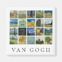 Collage de peinture fine art Vincent Van Gogh