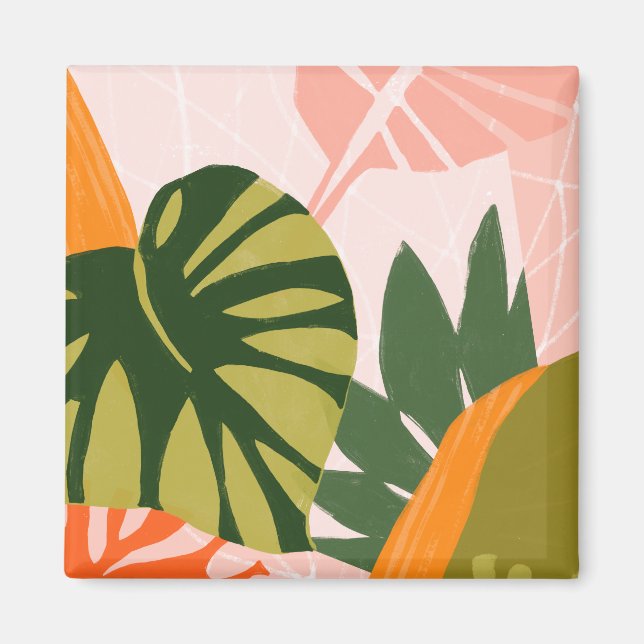 Aimant Collage Jungle I (Devant)