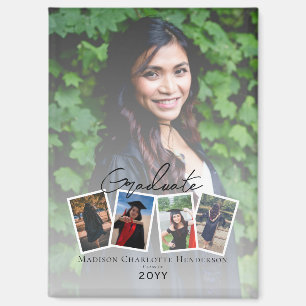 Aimant Collage photo moderne Gardiens de graduation   BLA